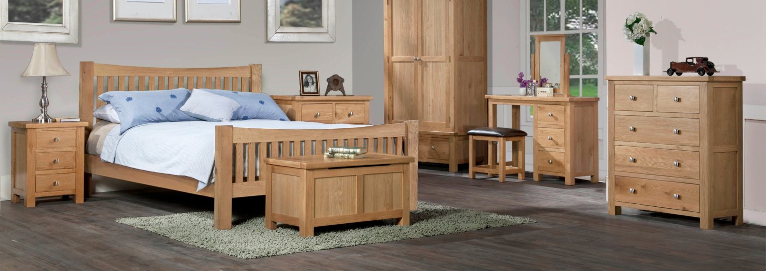 Bristol Oak bedroom furniture